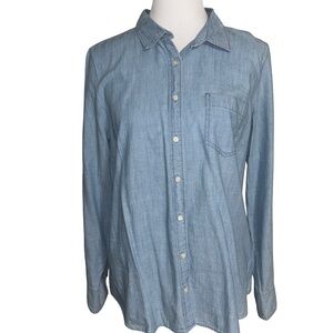 J. Crew Light Blue Denim Shirt